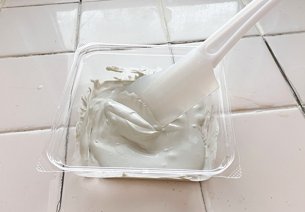 タイルの目地を白くしたい