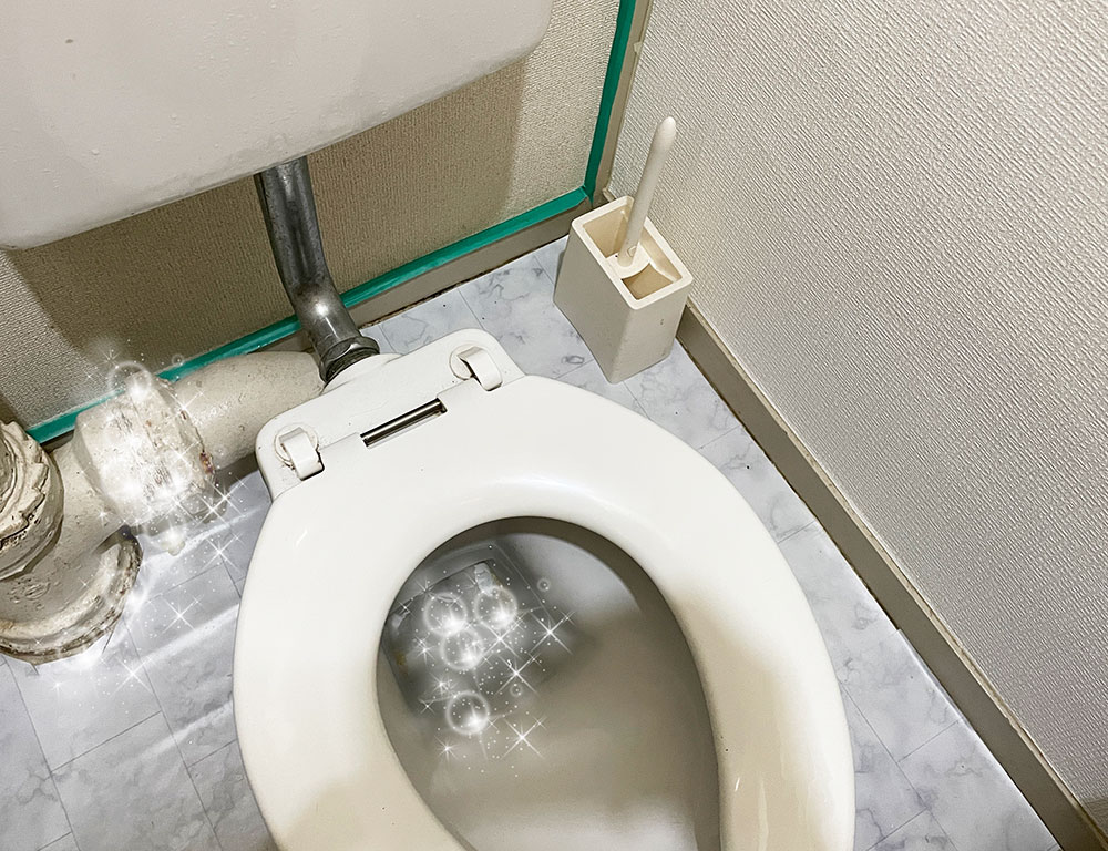 ウォシュレットを自分で取り付けました