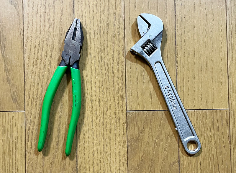 ウォシュレットを自分で取り付けました