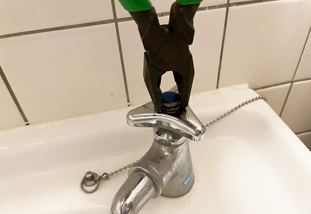 水栓をセルフリフォーム