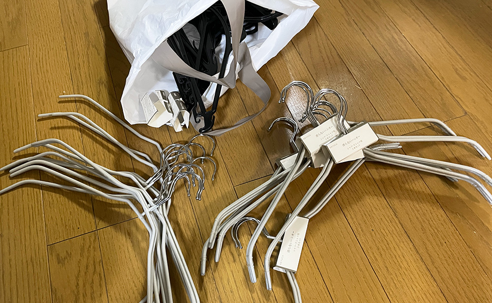 ハンガーをKEYUCAで揃えました
