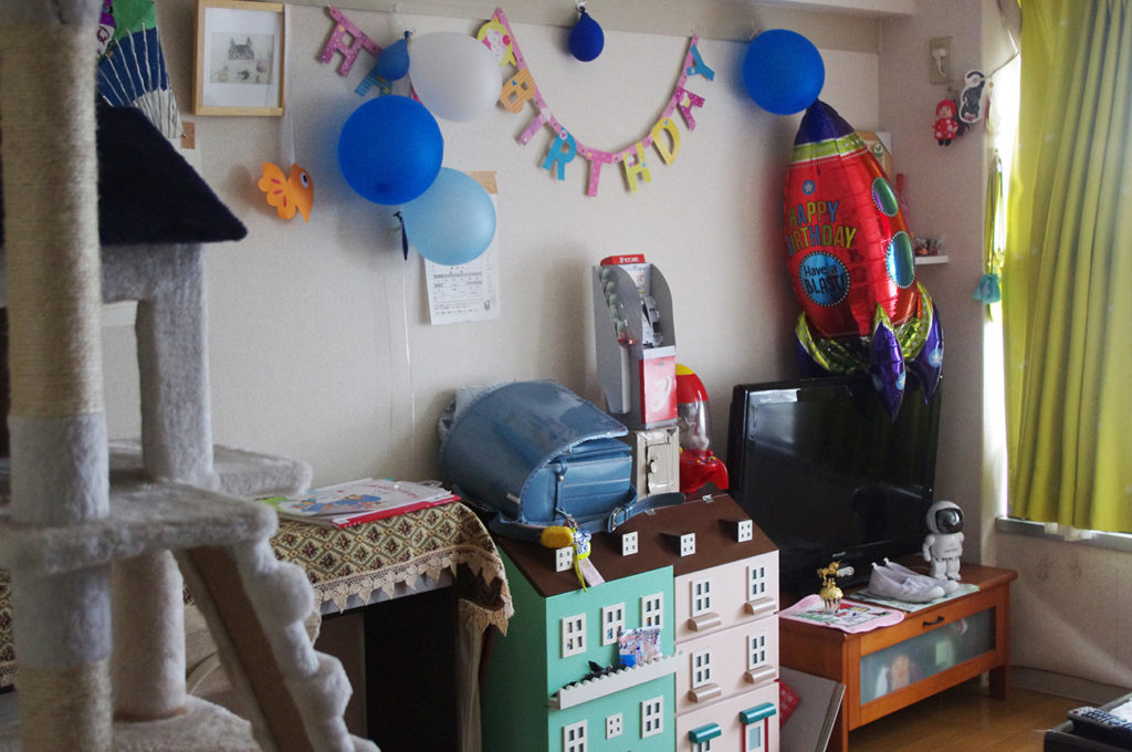 色がバラバラだと散らかって見えます